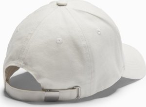 Czapka męska bejsbolówka z daszkiem i patchem  kremowa V4 OM-ACCS-0103 5