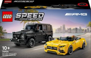 LEGO Speed champions Mercedes-AMG G 63 i Mercedes-AMG SL 63 4 szt. (76924) 1