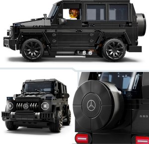LEGO Speed champions Mercedes-AMG G 63 i Mercedes-AMG SL 63 4 szt. (76924) 7