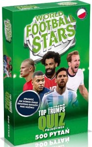 Top Trumps World Football Stars w pudełku EDUKAMP 1