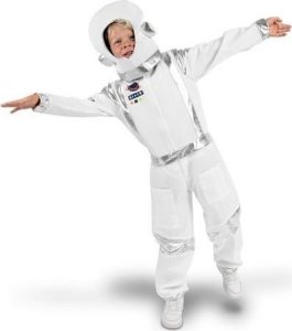 Strój astronauta biały rozm. 116-128cm EDUKAMP 1