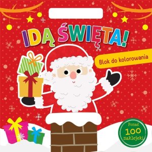 Idą Święta. Blok do kolorowania EDUKAMP 1