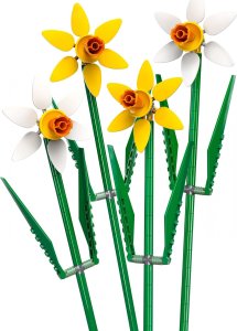 LEGO Icons Żonkile 4 szt. (40747) 7