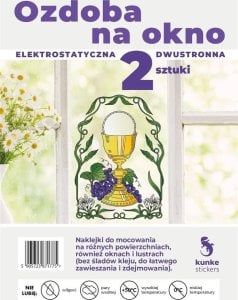 Ozdoba na okno elektrostatyczna 2szt EDUKAMP 1