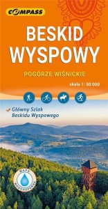 Mapa turystyczna - Beskid Wyspowy 1:50 000 lam EDUKAMP 1