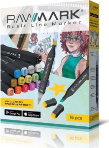 Markery Basic Line 16szt EDUKAMP 1