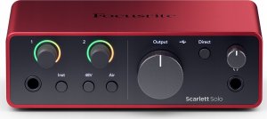 Focusrite Scarlett Solo - 2-kanałowy interfejs 3