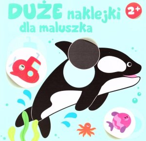 Duże naklejki dla maluszka 2+ - Orka EDUKAMP 1