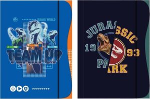Teczka z gumką A4 Jurrasic Park EDUKAMP 1