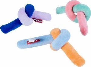 Coockoo Pluszowa Zabawka Dla Psa Węzeł Kolor Mix 2