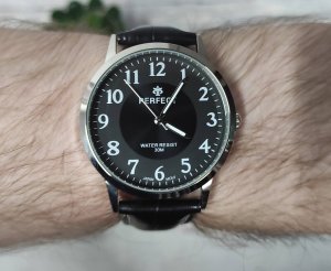 Zegarek Perfect C411Y-14 męski klasyczny czytelny . 3