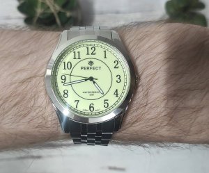 Zegarek Perfect R403J-37 męski klasyczny czytelny . 3