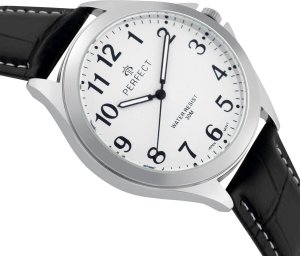 Zegarek Perfect C412D-02 męski klasyczny czytelny . 4