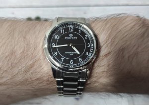 Zegarek Perfect R402H-03 męski klasyczny czytelny . 3