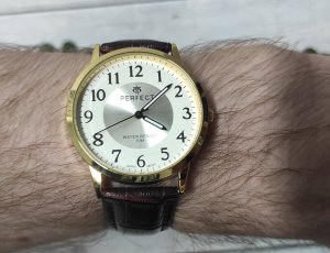 Zegarek Perfect C411Y-17 męski klasyczny czytelny . 3