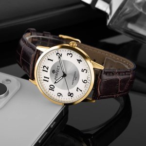 Zegarek Perfect C411Y-17 męski klasyczny czytelny . 5