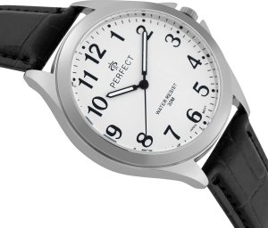 Zegarek Perfect C412D-01 męski klasyczny czytelny . 4