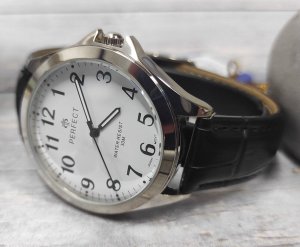 Zegarek Perfect C412D-01 męski klasyczny czytelny . 6