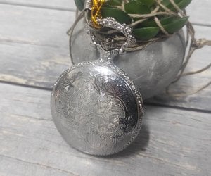 Zegarek Perfect A11-PNP męski kieszonkowy dewizka czytelny . 8