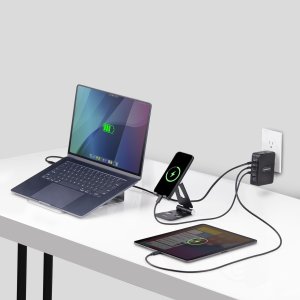 STARTECH.COM 140W USB-C-Wandladeger�t 3x USB-C/1x USB-A PD 3.1 Internationaler GaN-Ladeger�t fur MacBook/Dell XPS/Inspiron 9