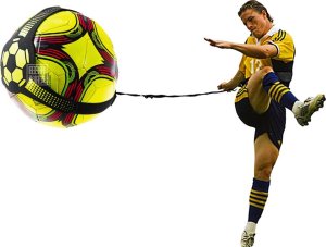 Pas Biodrowy Do Treningu Piłki Nożnej Trenażer Regulowany LEAN Toys 2