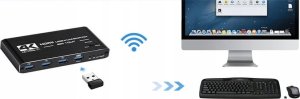 PRZEŁĄCZNIK KVM HDMI 2.0 4xUSB 3.0 SWITCH 4K/60HZ 2 KOMPUTERY - 1 MONITOR one size 11