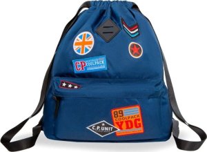 COOLPACK - URBAN - PLECAK SPORTOWY - BLUE (BADGES) * 1