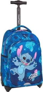 DISNEY BLUE - JACK - PLECAK MŁODZIEŻOWY NA KÓŁKACH - STITCH 1