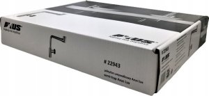 Syfon AKCES 22945 / Półsyfon umywalkowy / AXUS LUX FI 32 / Czarny mat / Korpus okrągły / Oszczędzający miejsce 3