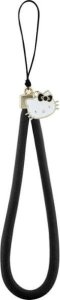 Zawieszka na telefon Hello Kitty Nylon    Cord Kitty Head czarny 5