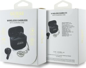 Słuchawki Guess Glossy Effect Printed Classic Logo & Charm (GUTWSXMCCLK) 6