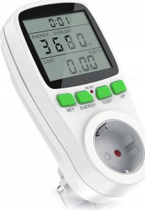 WATOMIERZ MIERNIK ENERGII LICZNIK PRĄDU DO GNIAZDEK 7