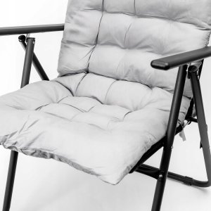 Elior PLATINET MATRESS PAD FOR CAMPING CHAIR NAKŁADKA NA KRZESŁO CAMPINGOWE 105X50X6 CM GREY 46141 4
