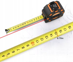 CYFROWY DALMIERZ LASEROWY MIARKA 5m DOKŁADNY MIERNIK ODLEGŁOŚCI ZASIĘG 40m 3