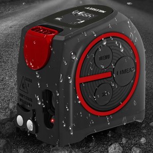 DALMIERZ CYFROWY 40m LASEROWY MIERNIK ODLEGŁOŚCI TAŚMA MIERNICZA 5m USB-C 3