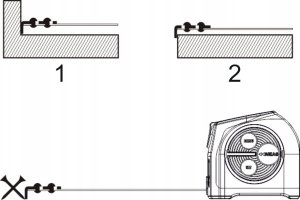 DALMIERZ CYFROWY 40m LASEROWY MIERNIK ODLEGŁOŚCI TAŚMA MIERNICZA 5m USB-C 5