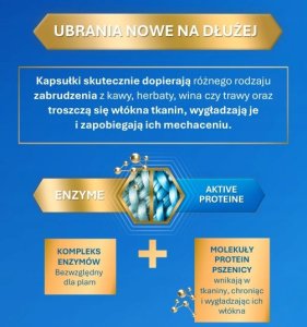 WASCHKONIG Kapsułki do prania żelowo-proszkowe 5-komorowe Universal 32sztx19g 608g 1