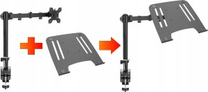 Podstawka VESA do Laptopa Notebooka Monitora VX-140 Uniwersalna 2