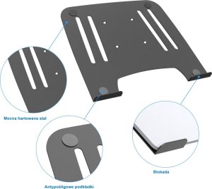 Podstawka VESA do Laptopa Notebooka Monitora VX-140 Uniwersalna 6