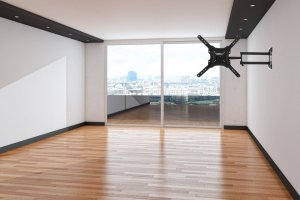 Długi 61cm 20-55" Uchwyt TV Wieszak do Telewizora MS-405 21