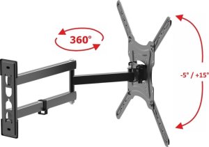 Długi 61cm 20-55" Uchwyt TV Wieszak do Telewizora MS-405 3