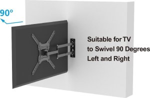 Długi 61cm 20-55" Uchwyt TV Wieszak do Telewizora MS-405 7