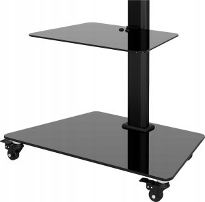 Stojak podlogowy na Telewizor TV kółkach mobilny 32-65 cali KLA-19 Uniwersalny 11