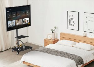 Stojak podlogowy na Telewizor TV kółkach mobilny 32-65 cali KLA-19 Uniwersalny 15