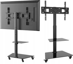 Stojak podlogowy na Telewizor TV kółkach mobilny 32-65 cali KLA-19 Uniwersalny 2