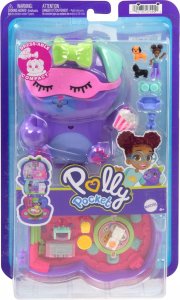 Figurka Mattel Polly Pocket Pieskowe piżama party + akcesoria JCR38/JFG56 2