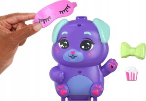 Figurka Mattel Polly Pocket Pieskowe piżama party + akcesoria JCR38/JFG56 3