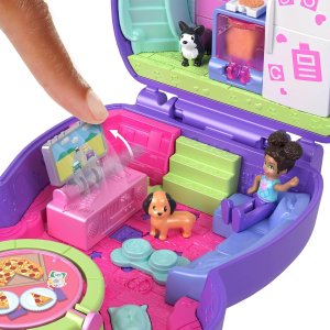 Figurka Mattel Polly Pocket Pieskowe piżama party + akcesoria JCR38/JFG56 4