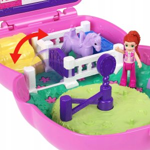 Figurka Mattel Polly Pocket Kucykowe rodeo + akcesoria 3
