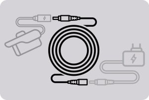 Przedłużacz zasilania do kamer CCTV DC 10m WGT-5.5/2.1 4